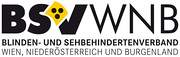 Am Logo sieht man BSV WNB uLogo vom Blindenverband Wien, Niederösterreich, Burgenland